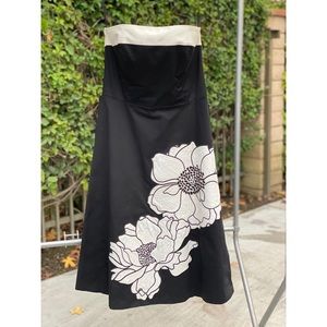 White House | Black Market strapless dress